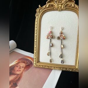 Handmade Statement Earring - Black